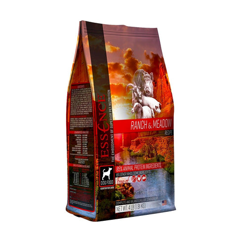 Essence Ranch & Meadow Dog Food 25lb - Poudre Pet and Feed Supply